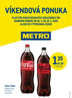 Metro leták platný od 26.03.2026