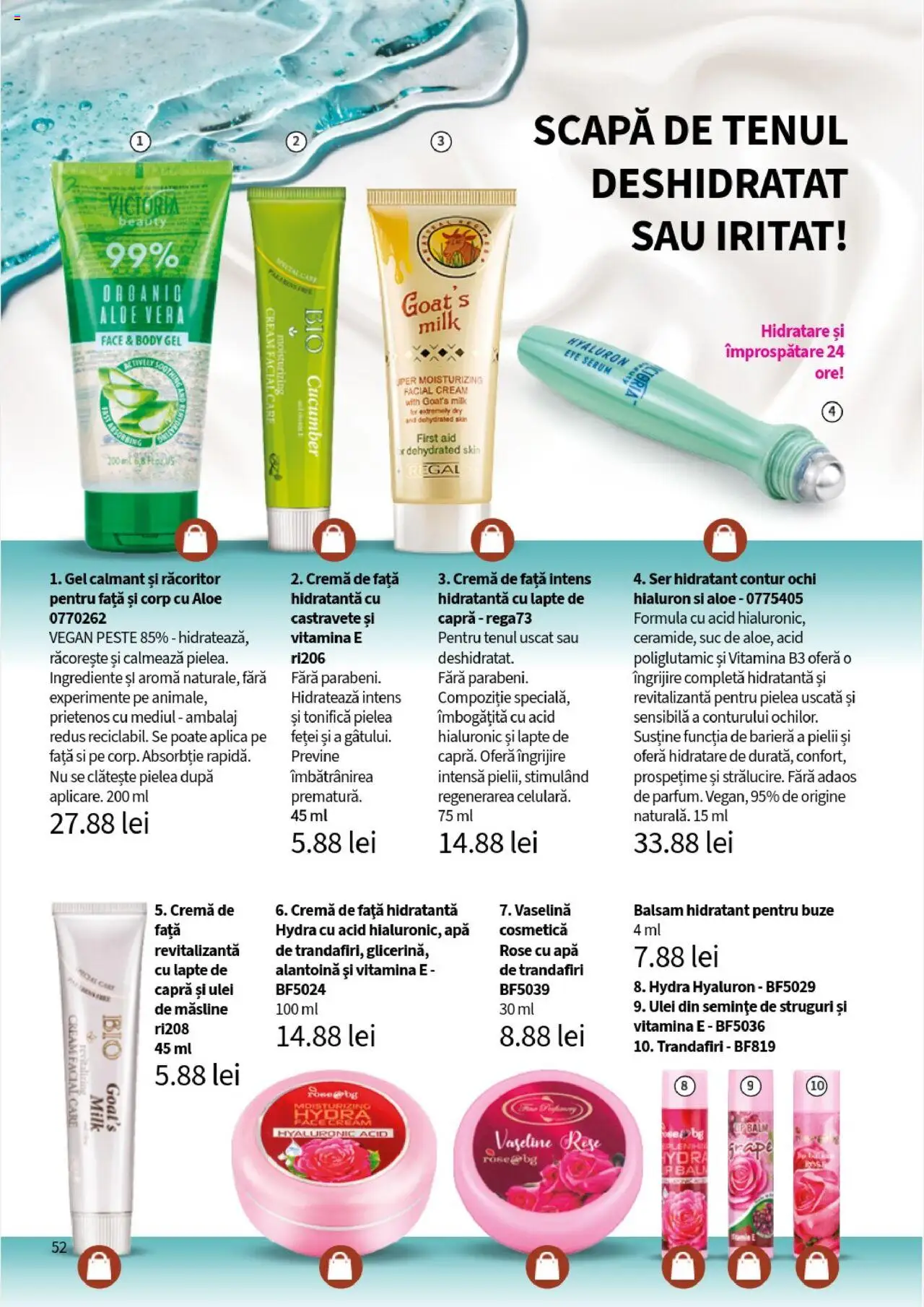 Noul catalog Lady’s – valabil de la 25.09.2025 | Pagină: 54 | Produse: Struguri, Aloe vera, Body, Semințe