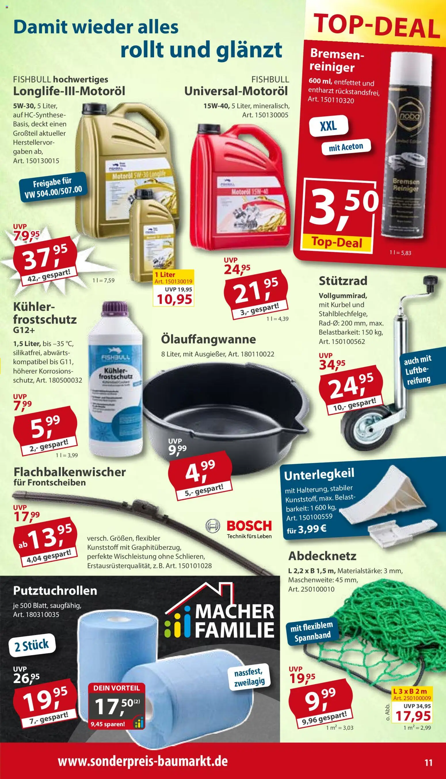 Sonderpreis Baumarkt Prospekt 	 – gültig ab 31.01.2026 | Seite: 11 | Produkte: Bosch