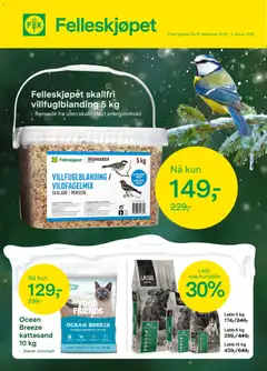 Forhåndsvisning av Felleskjøpet kundeavis gyldig fra 15.12.2025