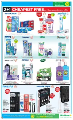 Dis-Chem Specials │ valid from 15.07.2025 | Page: 13 | Products: Electric toothbrush, Brush, Enamel, Toothpaste