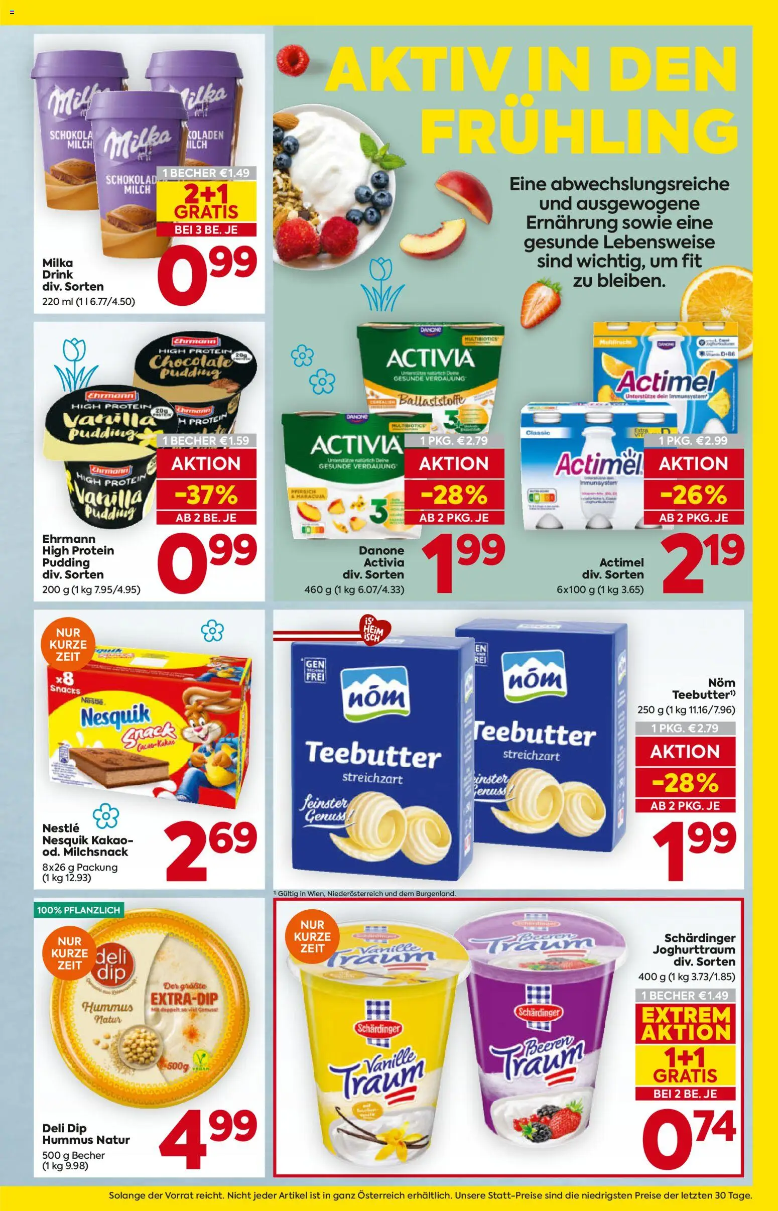 Billa Flugblatt - Wien gültig ab 26.02.2026 | Seite: 9 | Produkte: Milch, Schokolade