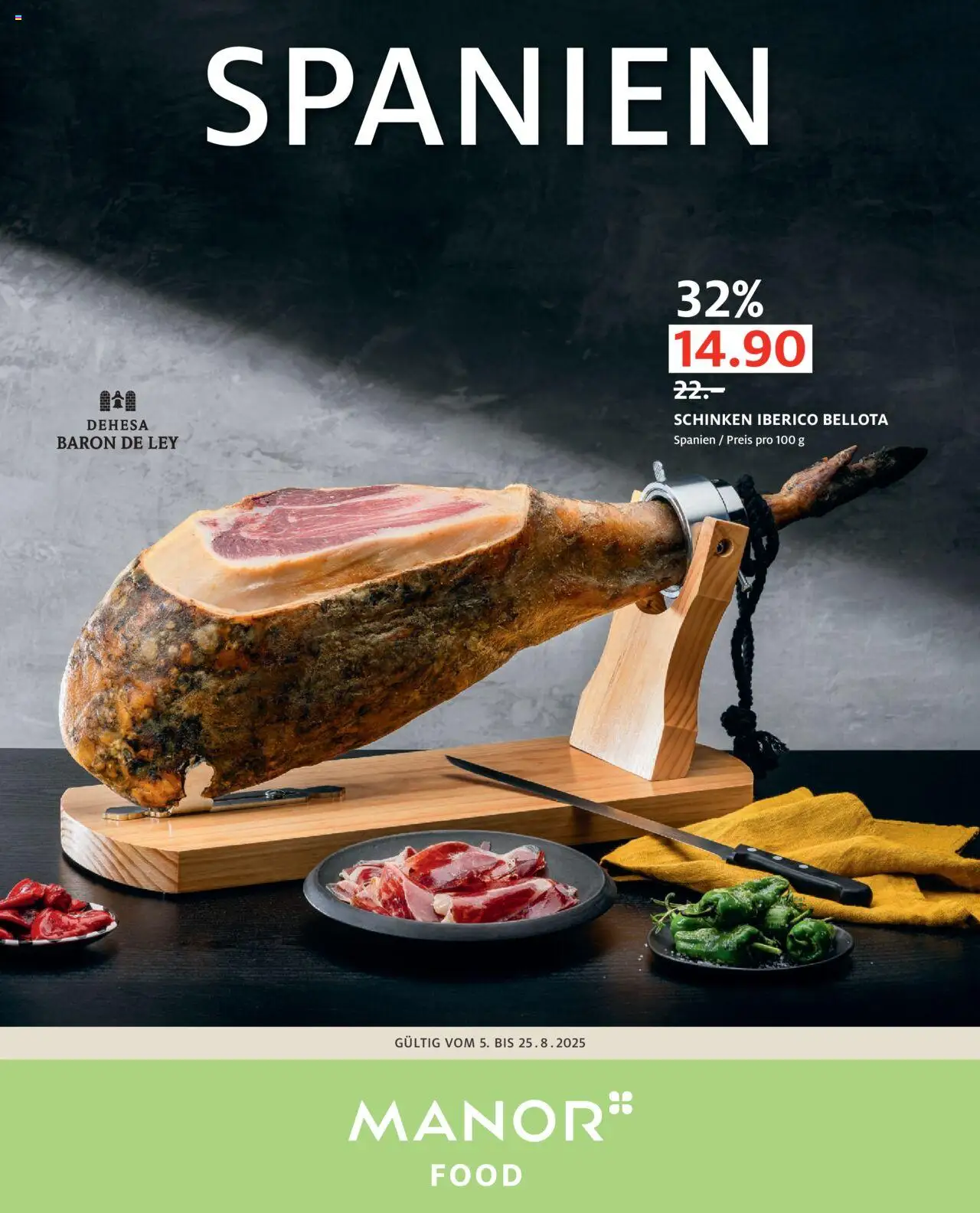 Manor - Aktionen ab 05.08.2025 | Seite: 1 | Produkte: Schinken