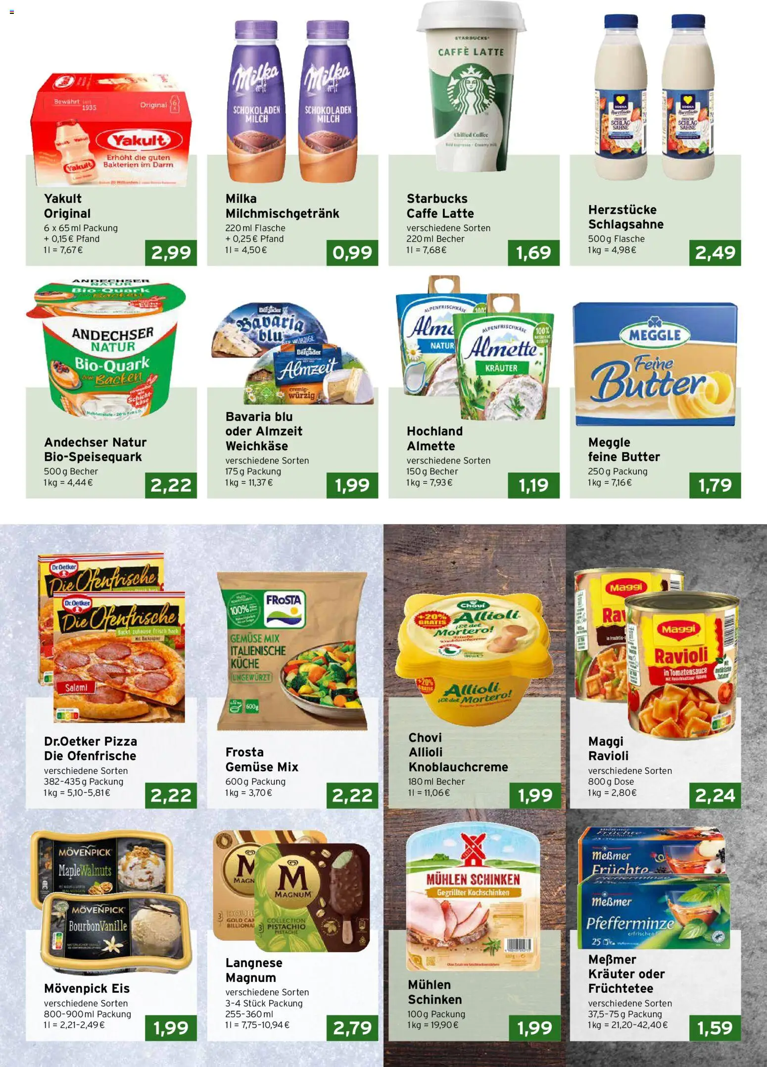 CAP Markt Prospekt – gültig ab 10.11.2025 | Seite: 2 | Produkte: Maggi, Schlagsahne, Butter, Frosta
