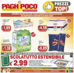Anteprima del volantino Paghi Poco volantino Castelvetrano valido a partire dal 03.03.2026