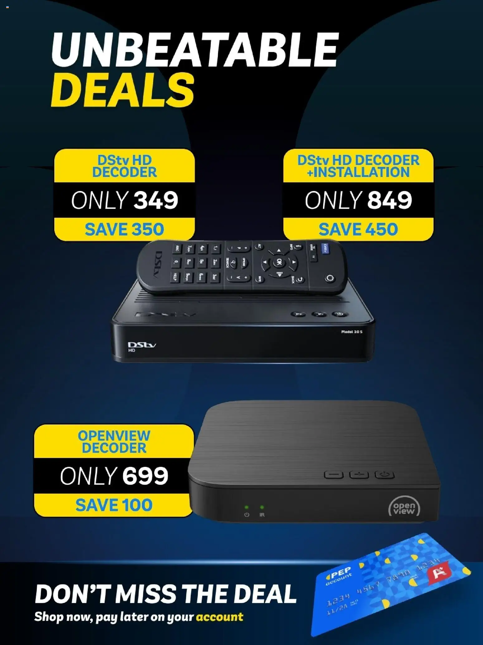 New PEP Stores catalogue – valid from 27.11.2025 | Page: 11 | Products: Decoder