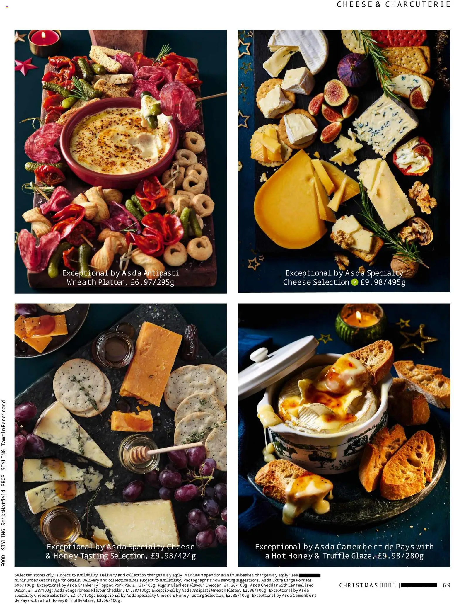 {H1} | Page: 69 | Products: Cheddar, Cheese, Pork, Honey