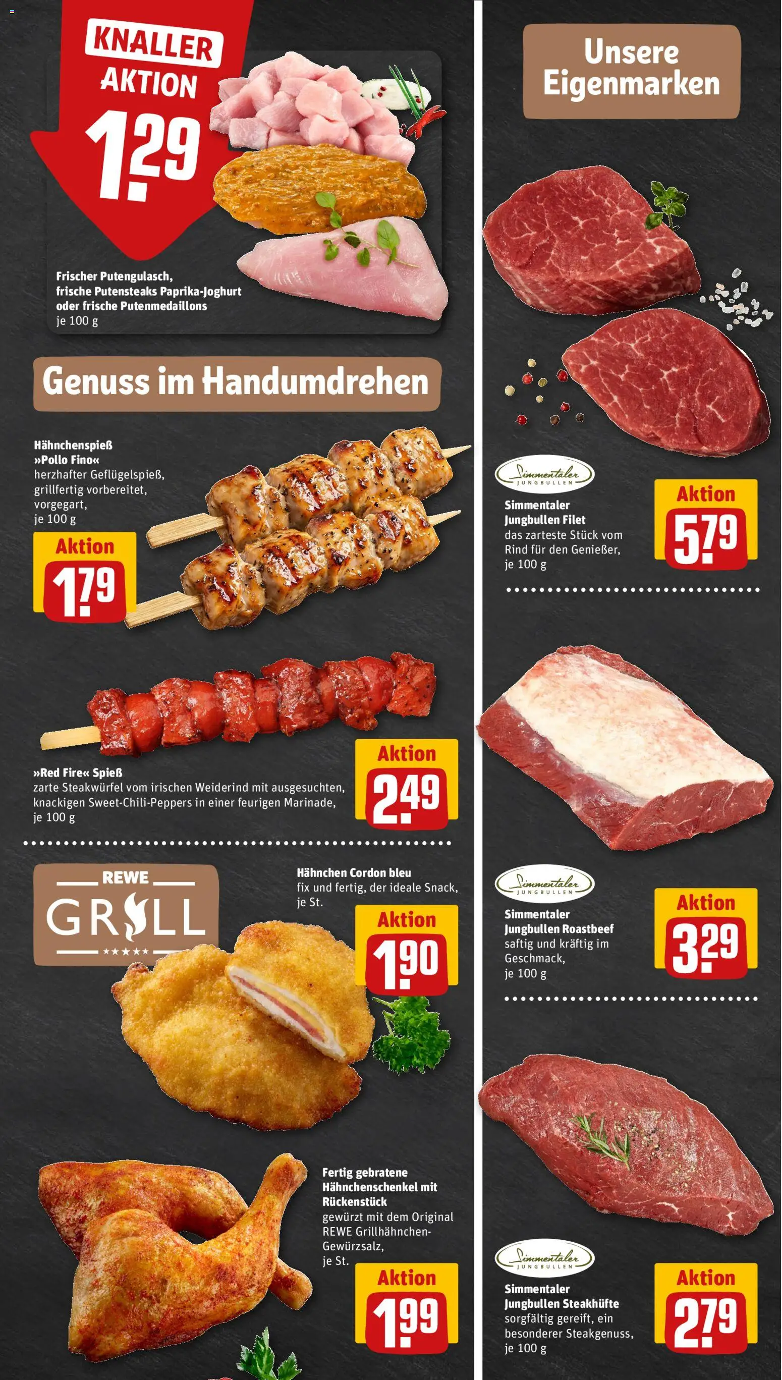 Rewe ihr Kaufpark Prospekt 	 – gültig ab 27.04.2026 | Seite: 7 | Produkte: Hahnchen, Hahnchenschenkel, Roastbeef