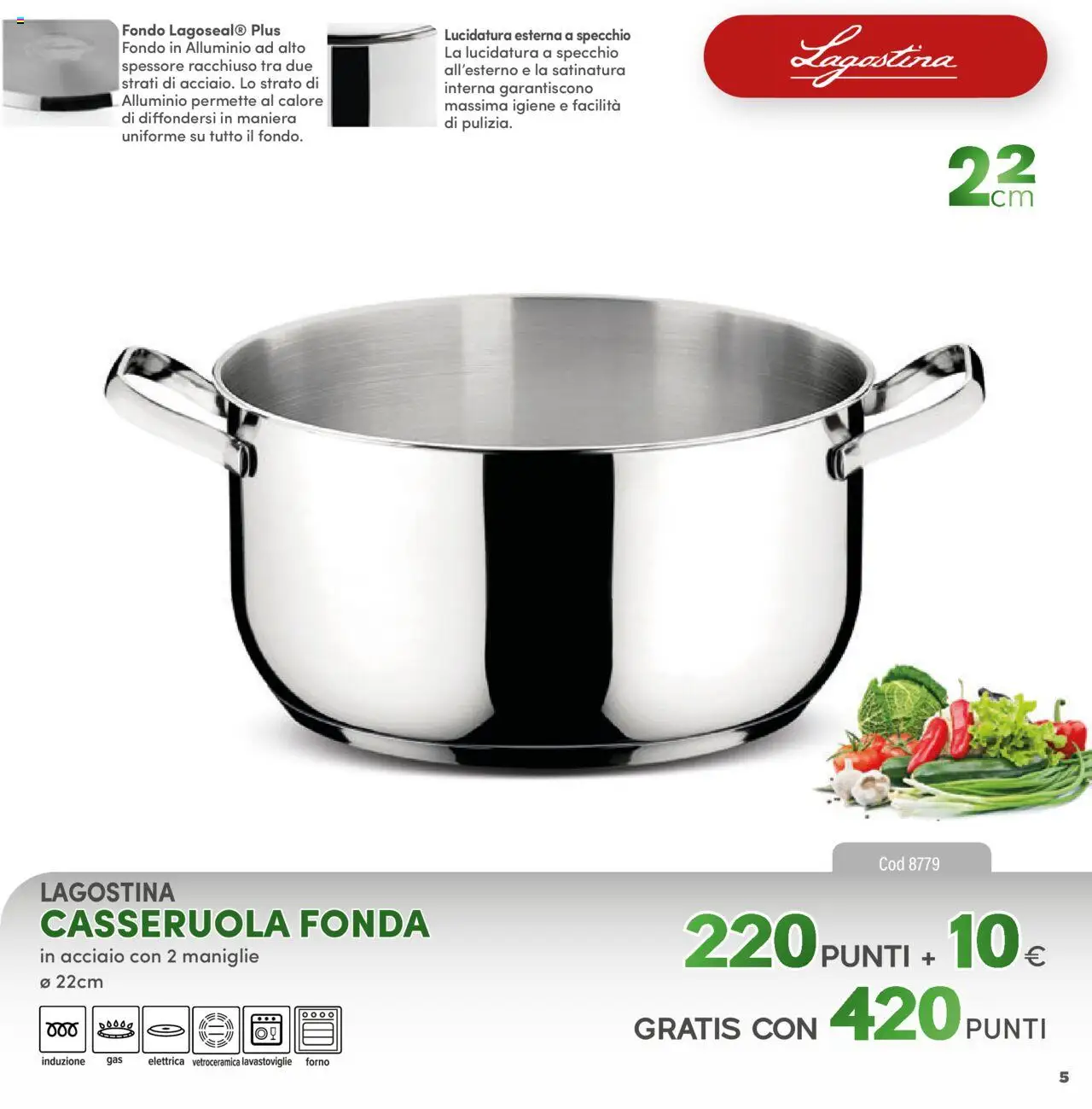 Volantino PIM Supermercati del 12.04.2025 | Pagina: 5 | Prodotti: Lavastoviglie, Forno, Casseruola, Alluminio