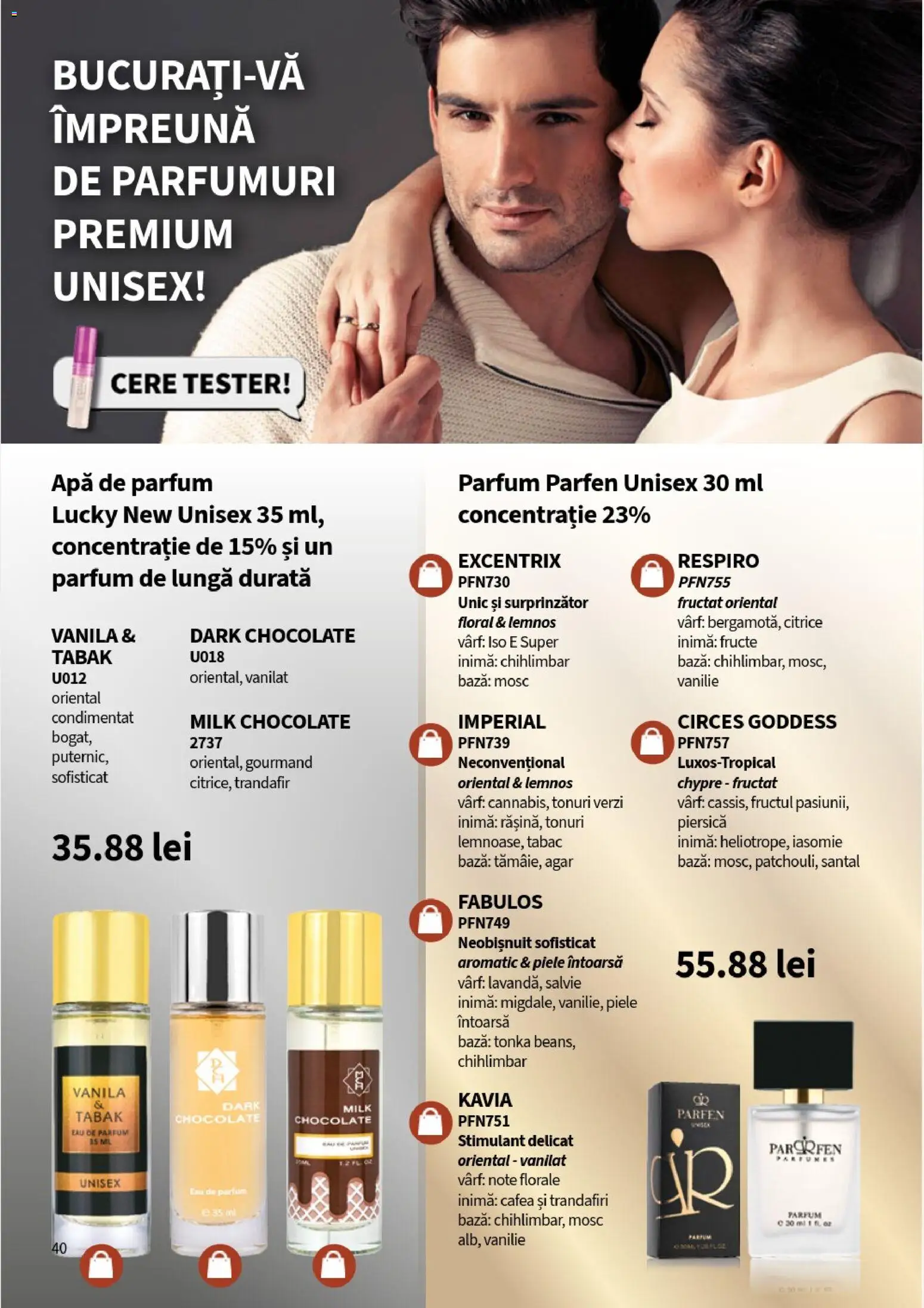 Noul catalog Lady’s – valabil de la 10.11.2025 | Pagină: 42 | Produse: Piersică, Apă de parfum, Apă, Fructe