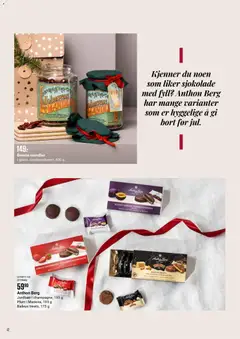Forhåndsvisning av Europris Julekatalog 2025 gyldig fra 04.11.2025 | Side: 42 | Produkter: Sjokolade, Savon doux, Jordbær, Mandler