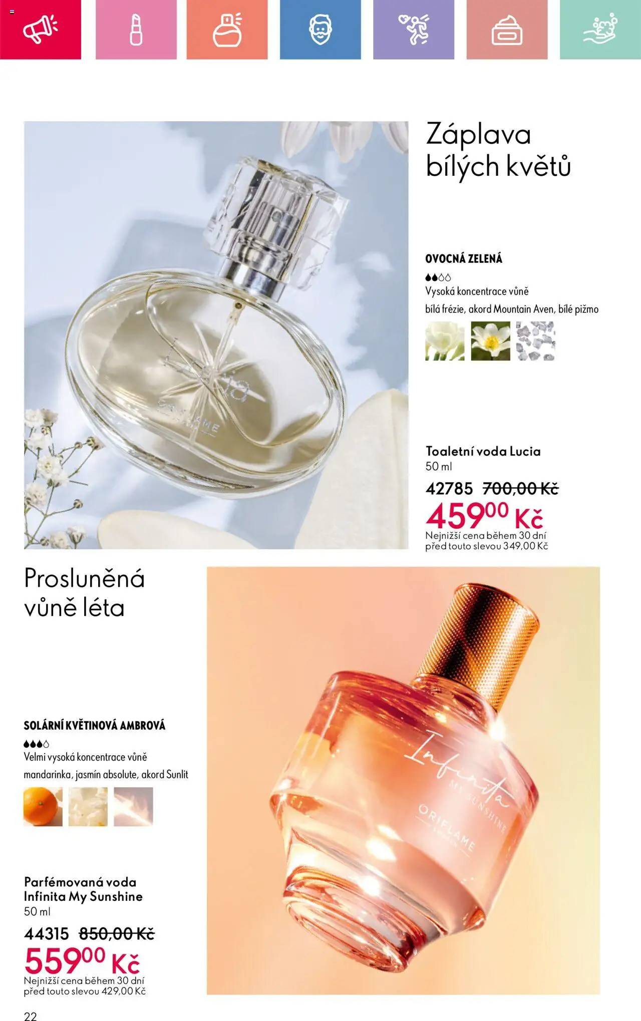 Oriflame katalog č.08/2025 od 25.05.2025 | Strana: 22 | Produkty: Voda, Toaletní voda