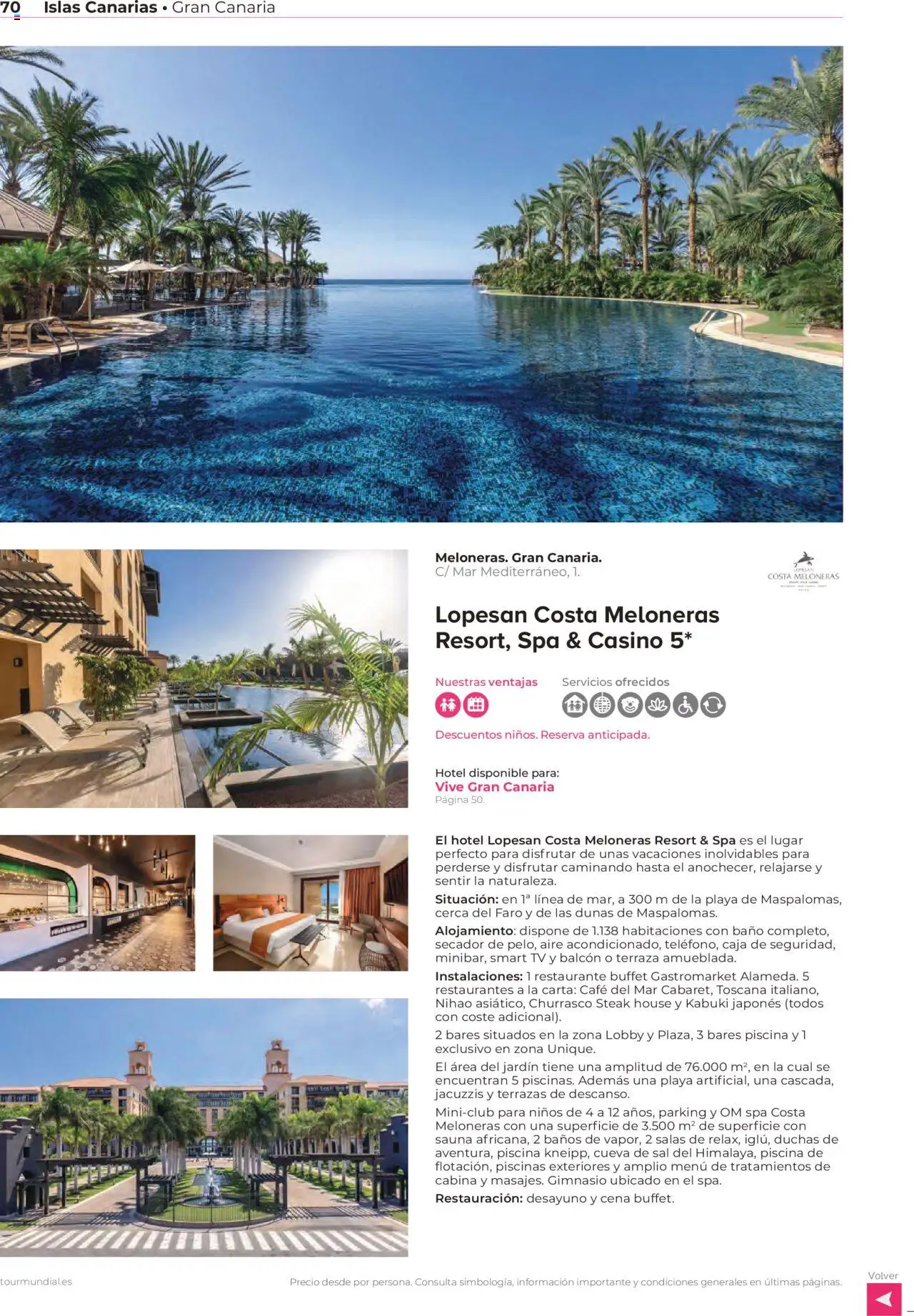 Viajes El Corte Inglés - Costas e islas │ válido desde el 26.03.2025 | Página: 70 | Productos: Café, Caja, Baño