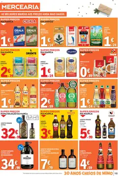 Pré-visualização E.Leclerc folheto válido de 18.12.2025 | Página: 15 | Produtos: Vinagre, Azeite, Arroz basmati, Óleo