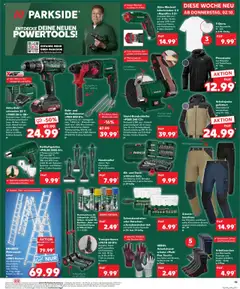 Kaufland Prospekt 	 – gültig ab 02.10.2025 | Seite: 19 | Produkte: Kabel, Tasche, T-Shirt, Ladegerät