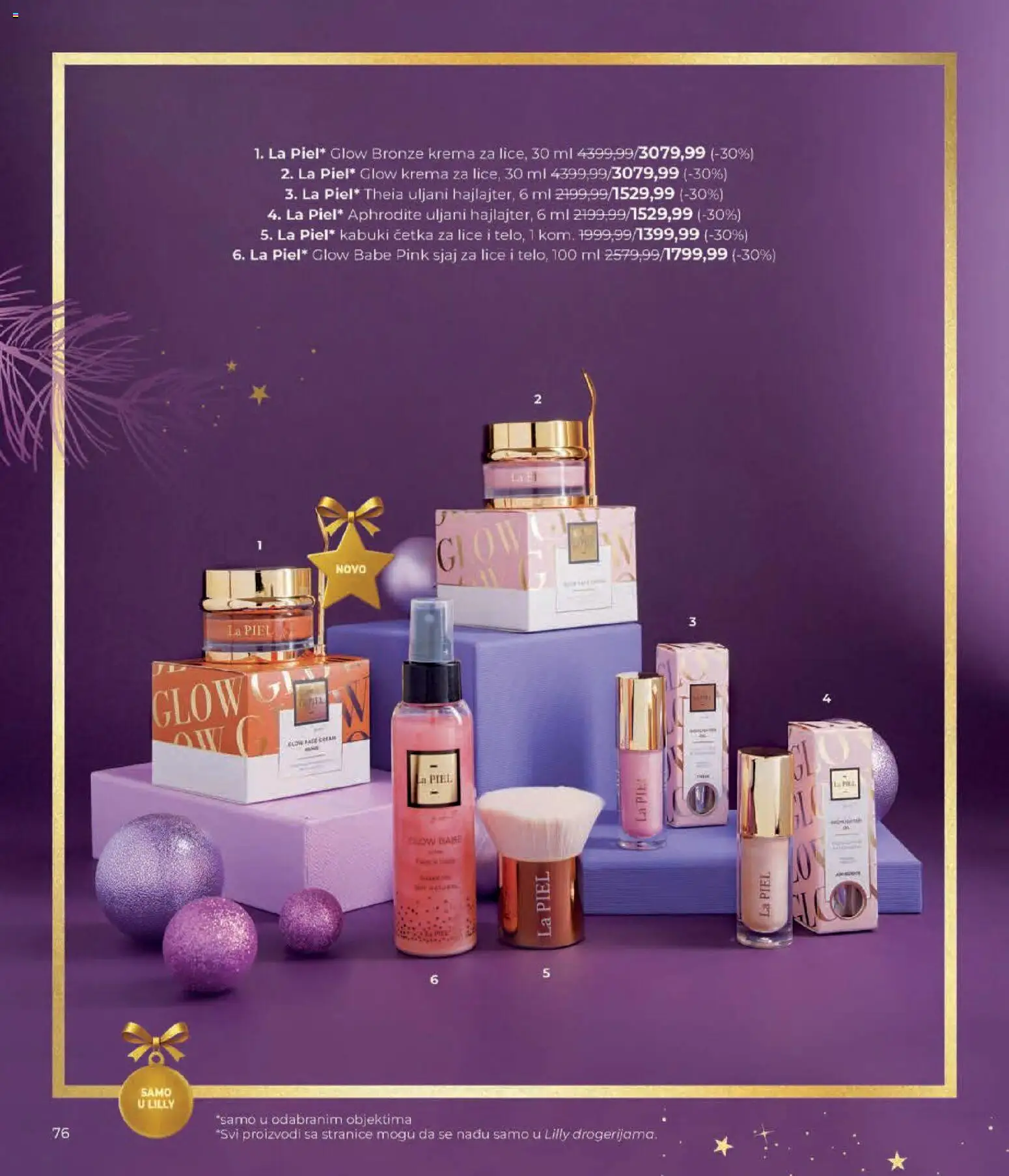 Lilly drogerie katalog - važi od 01.12.2025 | Strana: 76 | Proizvode: Četka, Krema
