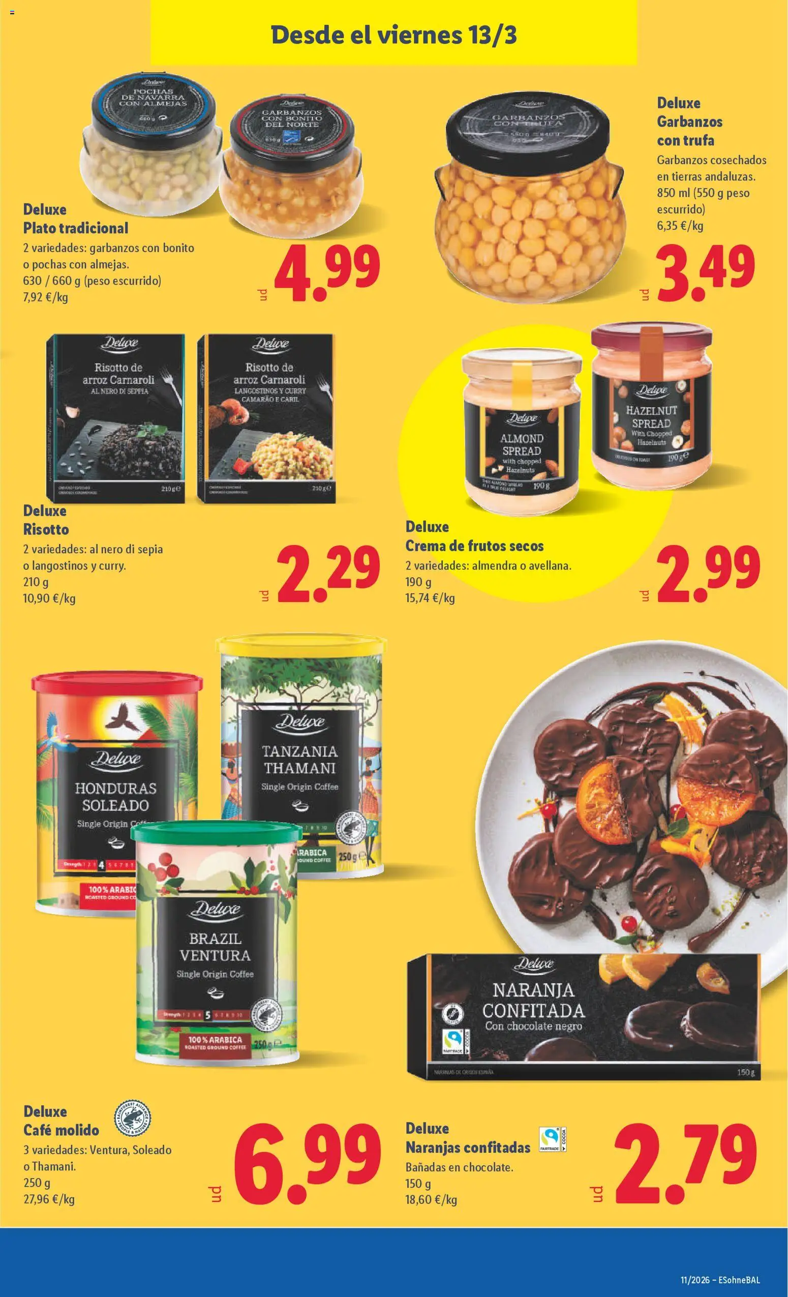 Lidl folleto │ válido desde el 09.03.2026 | Página: 43 | Productos: Arroz, Café molido, Crema, Peso