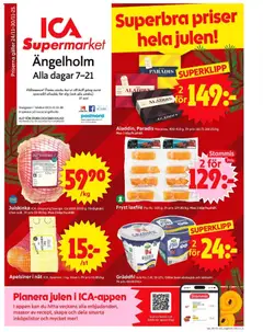 ICA Supermarket - Ängelholm - Förhandsvisning av reklamblad från butik ICA Supermarket aktuell från 24.11.2025