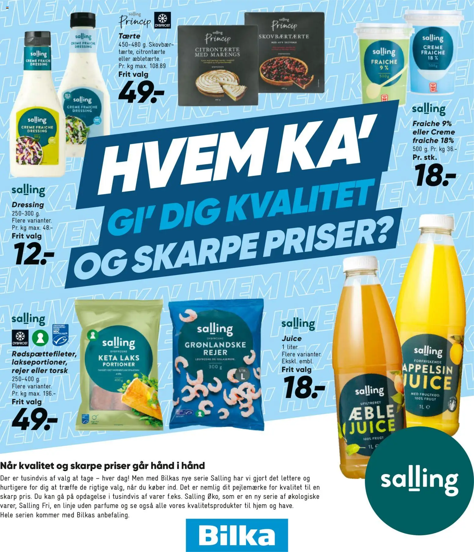 Bilka tilbudsavis – gyldig fra 09.01.2026 | Side: 19 | Produkter: Parfume, Creme, Creme fraiche, Torsk