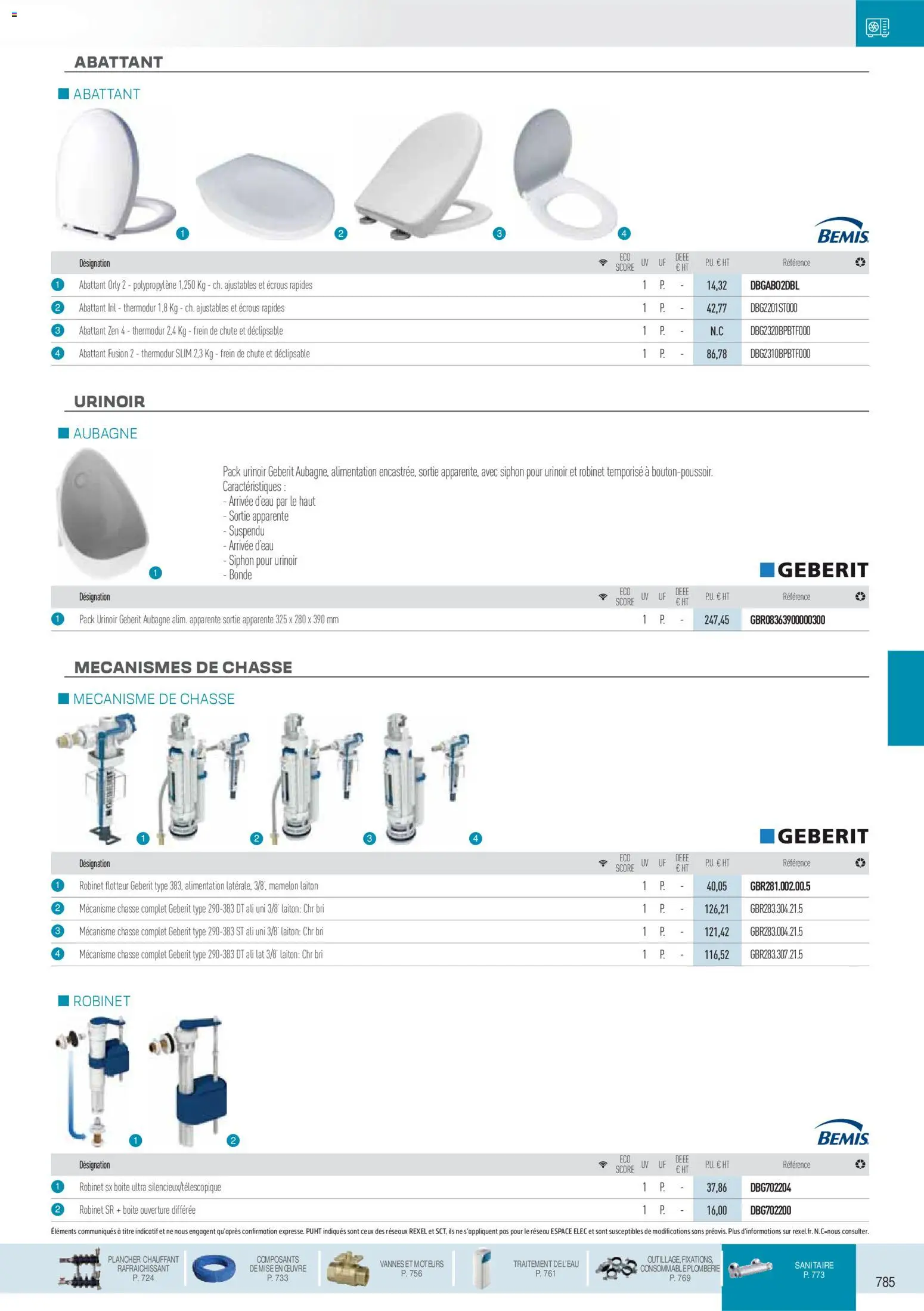 {H1} | Page: 130 | Produits: Robinet