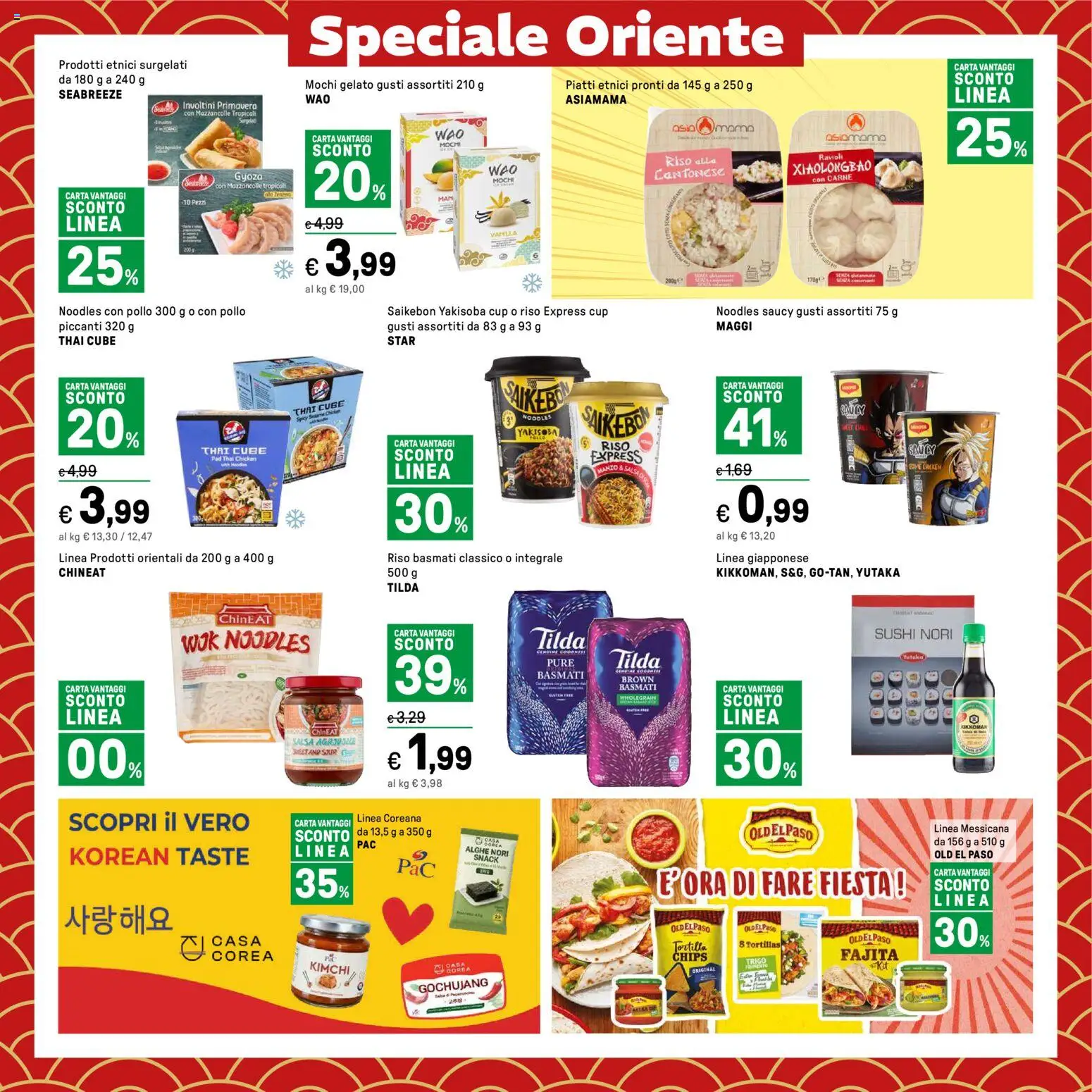 Volantino Iper del 23.01.2026 | Pagina: 25 | Prodotti: Riso Basmati, Pollo, Mazzancolle, Sushi