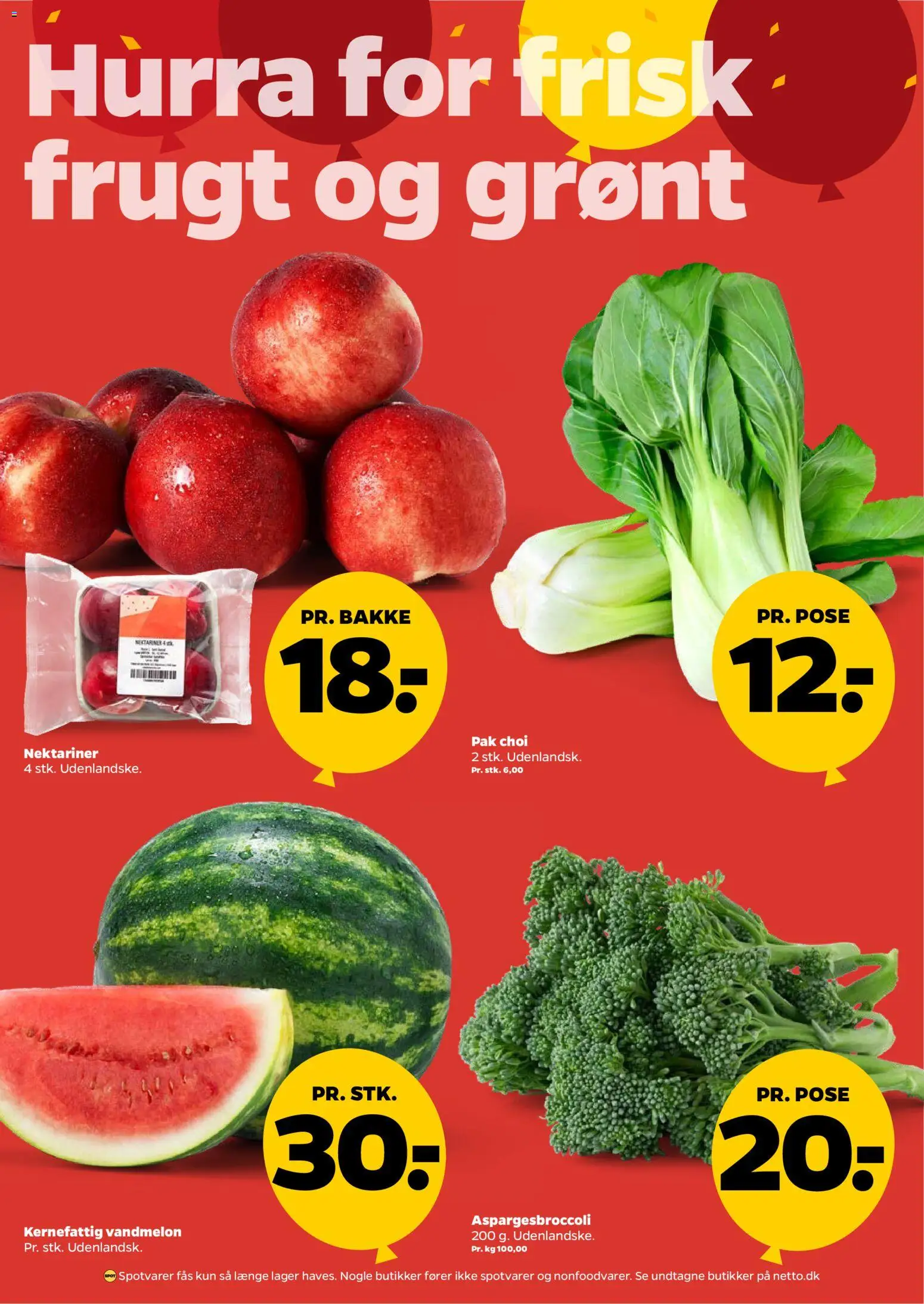 Netto tilbudsavis – gyldig fra 14.03.2026 | Side: 13 | Produkter: Vandmelon, Nektariner