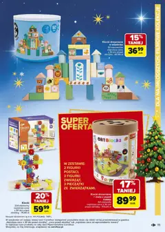 Pogląd oferty "Carrefour Gazetka - Zabawki" - ważna od 03.11.2025 | Strona: 111 | Produkty: Figurki, Klocki drewniane