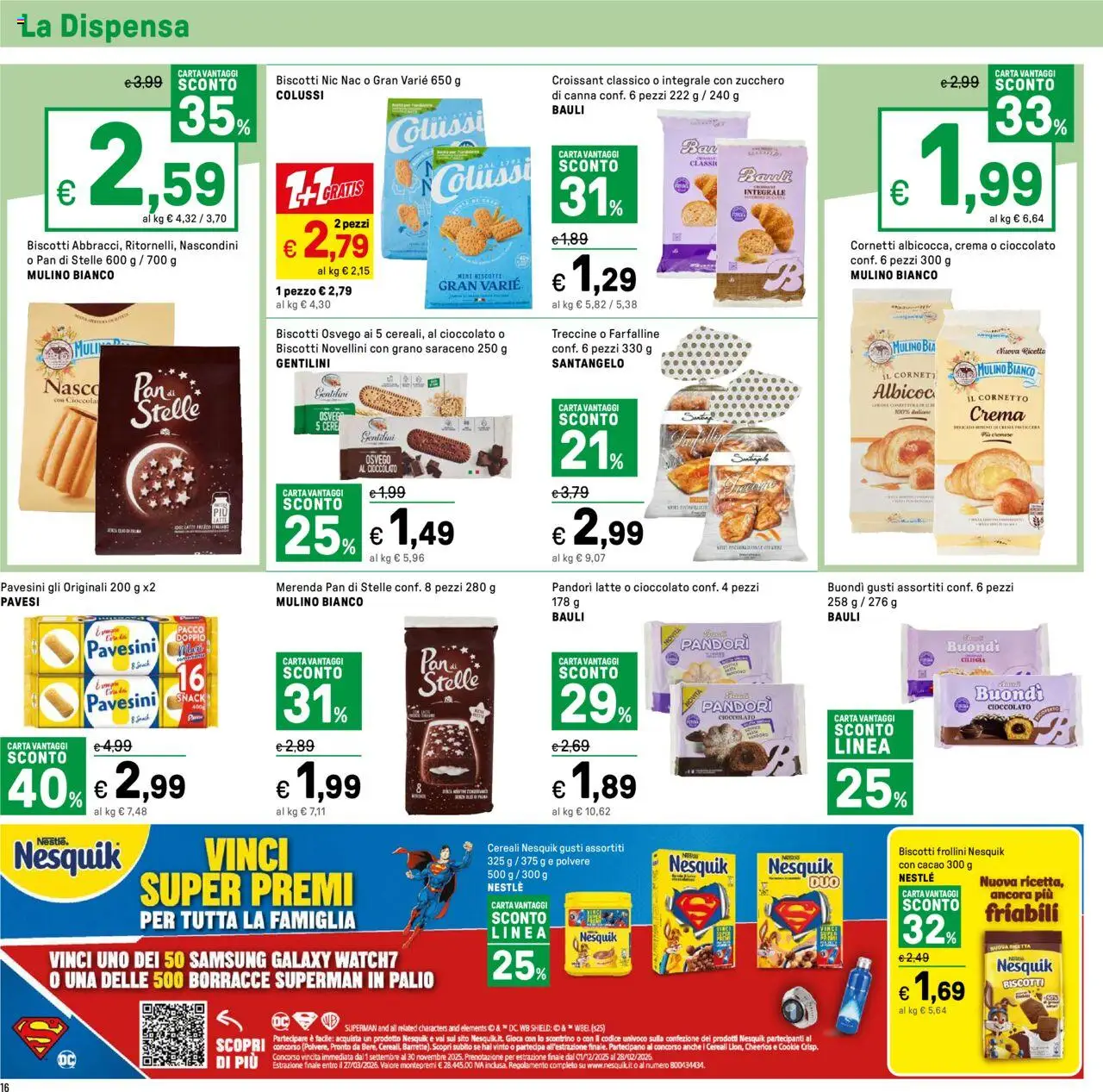 Volantino Iper del 12.09.2025 | Pagina: 18 | Prodotti: Samsung Galaxy, Cereali, Croissant, Frollini