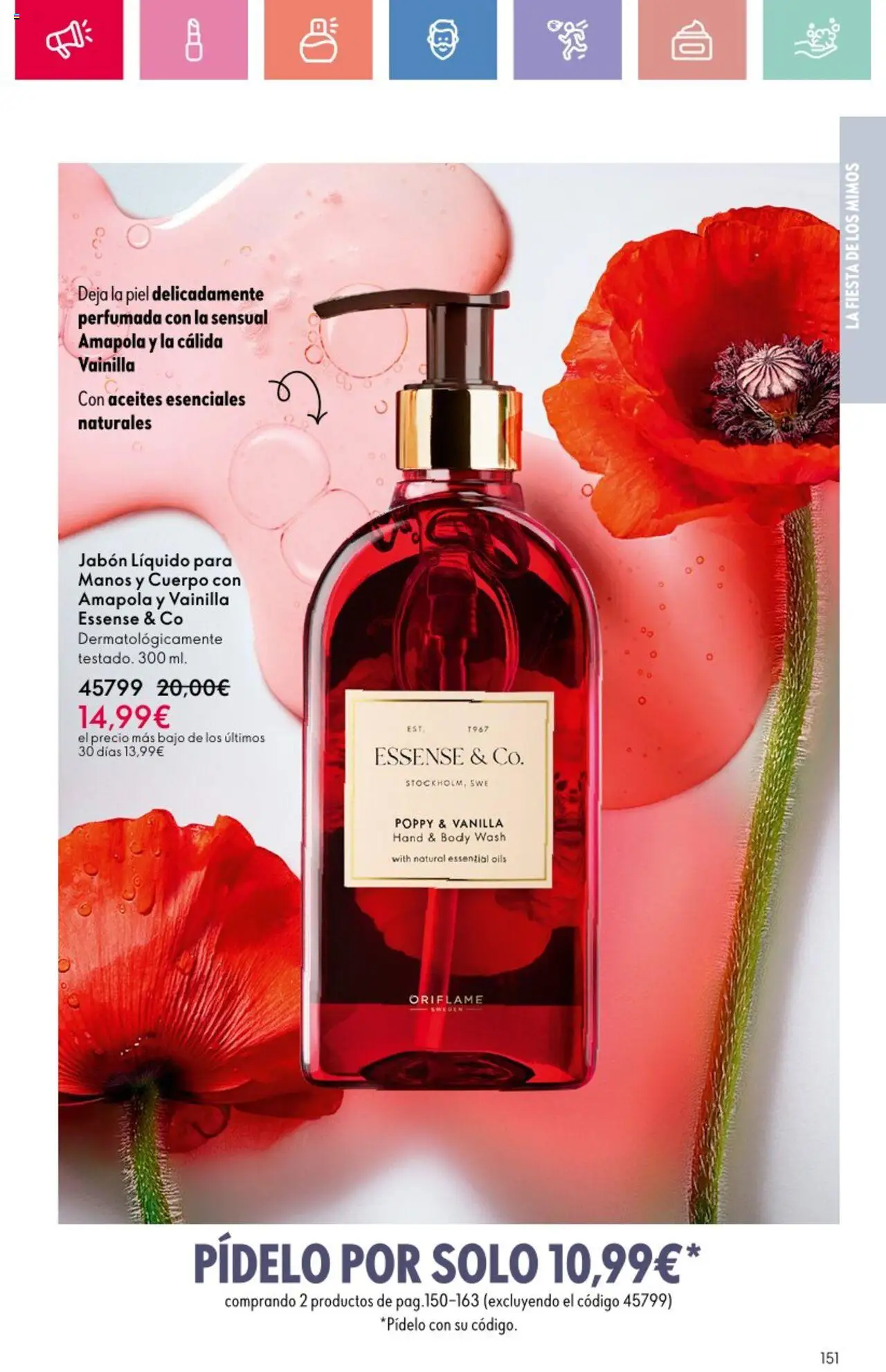 Oriflame - Catálogo Campaña 11 │ válido desde el 03.08.2025 | Página: 151 | Productos: Jabón, Jabón líquido, Body