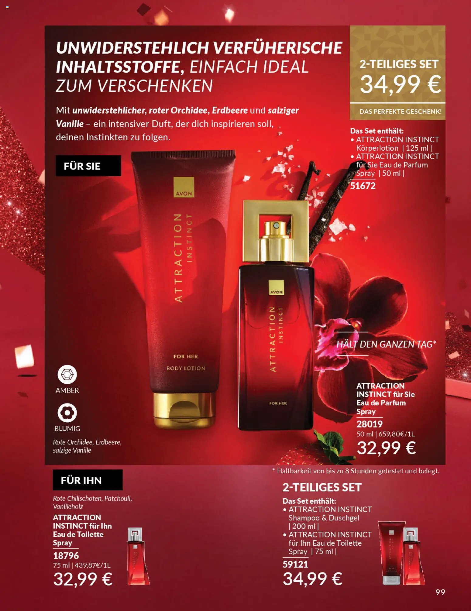 AVON Katalog Dezember 2025 – gültig ab 01.12.2025 | Seite: 101 | Produkte: Toilette, Parfüm, Body Lotion, Eau de Parfum