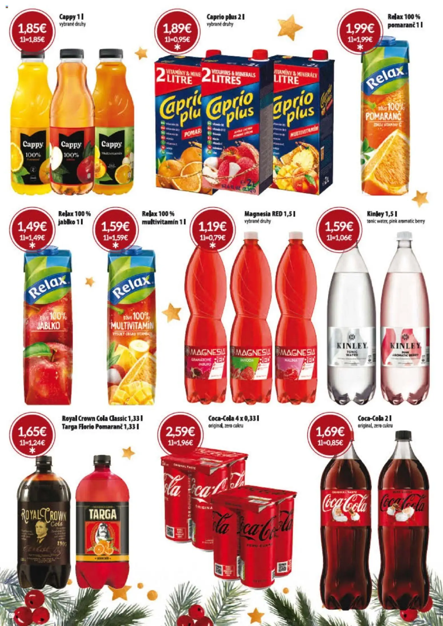 Nové KARMEN CBA akcie – leták je platný od 01.12.2025 | Strana: 39 | Produkty: Magnesia, Coca cola, Cola