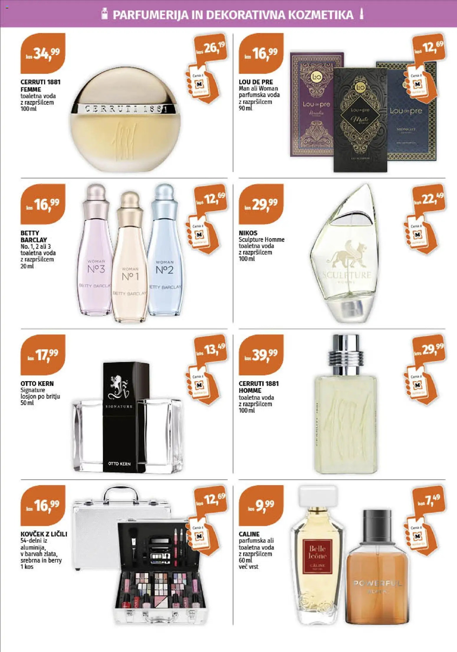 Novi Müller katalog ponudbe – veljaven od 23.02.2026 | Stran: 2 | Izdelki: Dekorativna kozmetika, Kos, Kovcek, Toaletna voda