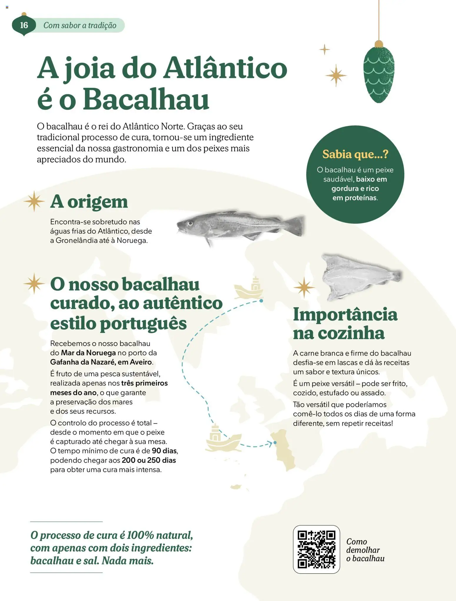 Mercadona folheto │ válido de 02.12.2025 | Página: 16 | Produtos: Bacalhau, Peixe, Carne