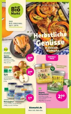 BioMarkt Prospekt 	 ab 22.10.2025 gültig