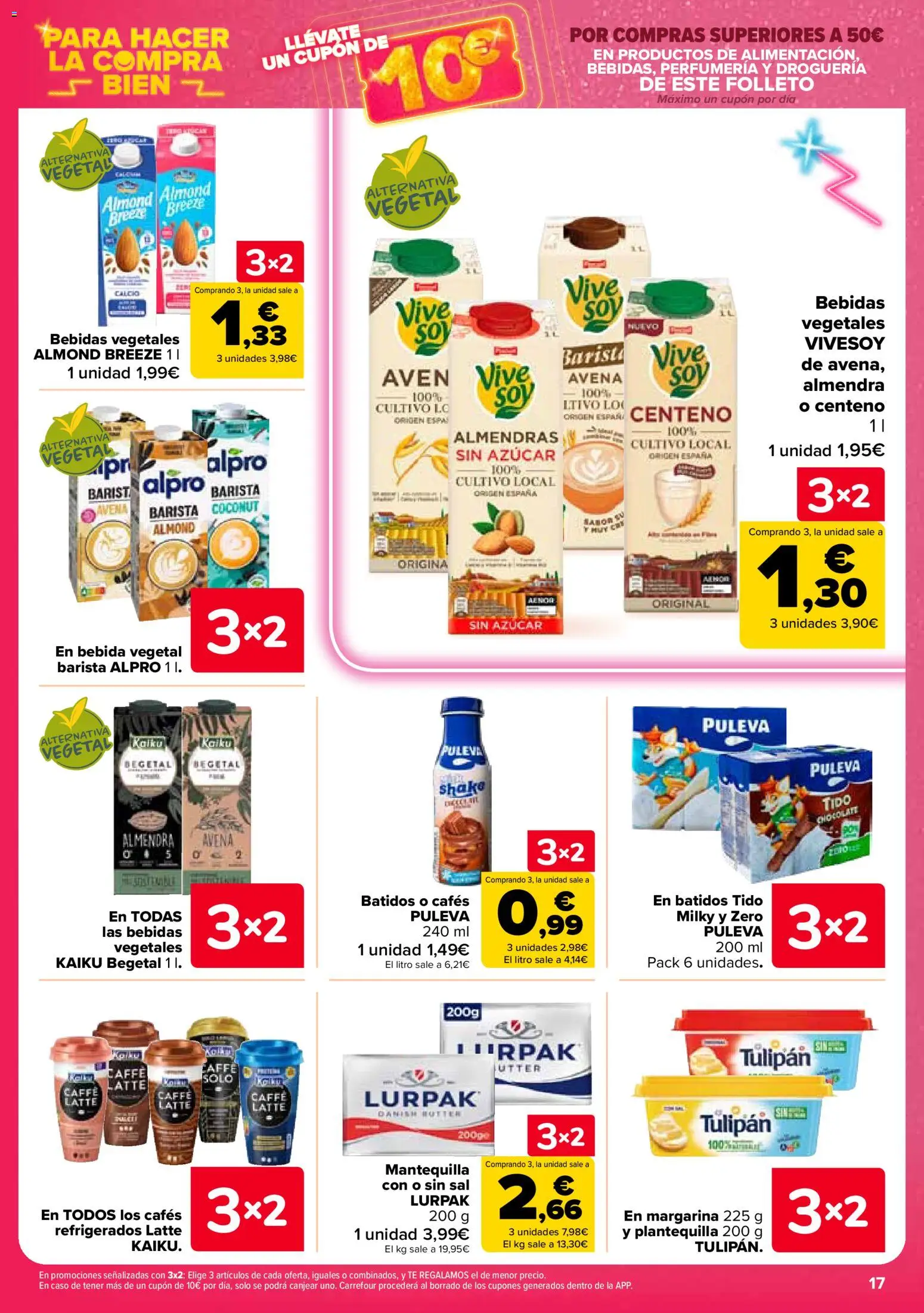 Carrefour folleto │ válido desde el 12.03.2026 | Página: 17 | Productos: Chocolate, Margarina, Συσκευή ροής