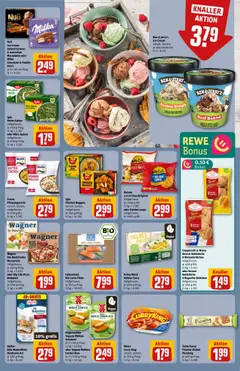 Wagner Die Backfrische Mozzarella tiefgefroren, je 350-g-Pckg. oder Big City Pizza Budapest tiefgefroren, je 400-g-Pckg., tiefgefroren ab 29.09.2025 gültig | Seite: 21