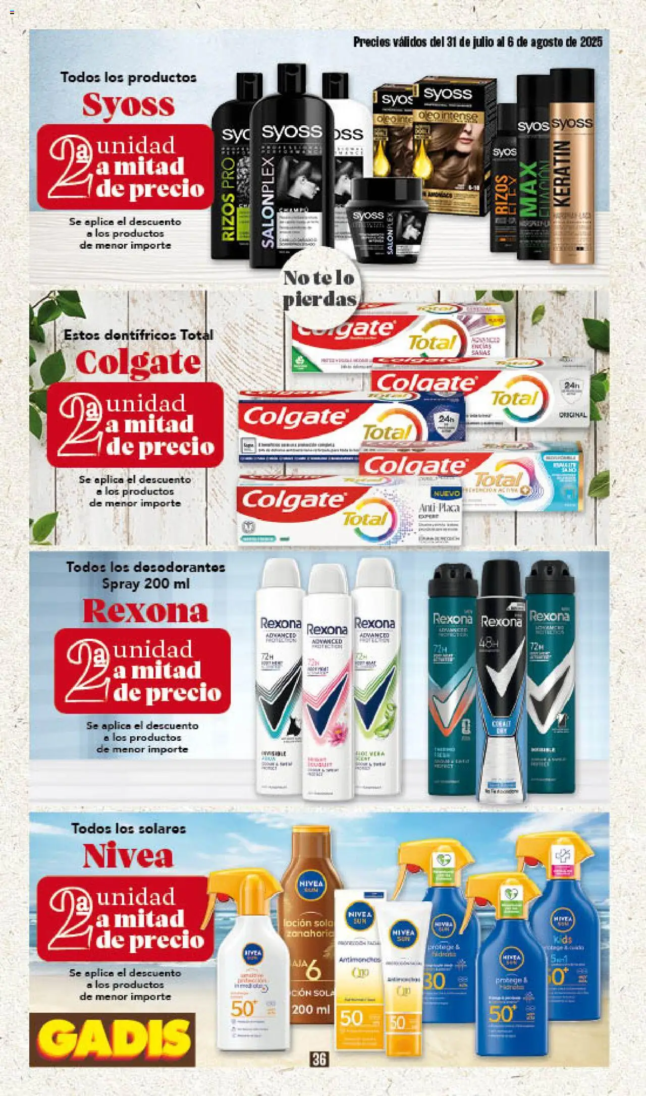 Gadis folleto │ válido desde el 31.07.2025 | Página: 36 | Productos: Zanahoria, Té