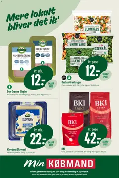 Min Købmand - Tilbudsavis uge 16 gyldig fra 10.04.2026