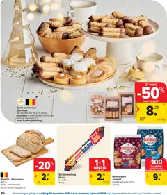 Carrefour folder week 1 - Voorbeeld van een folder van Carrefour, geldig van 26.12.2025 | Pagina: 16 | Producten: Brood