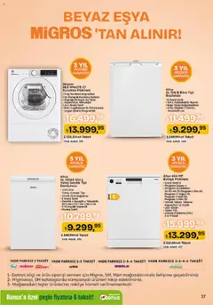 Migros Katalog - Migroskop - 24.07.2025 tarihinden itibaren geçerlidir | Sayfa: 122 | Ürünler: Yemek takımı, Kurutma makinesi, Saat, Buzdolabı