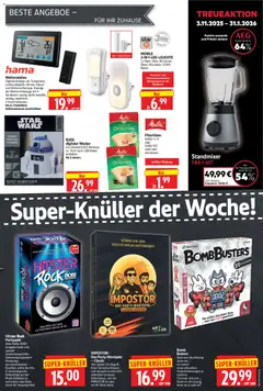 HERKULES Prospekt 	 ab 15.12.2025 gültig | Seite: 23 | Produkte: USB, Nachtlicht, Radio, Wecker