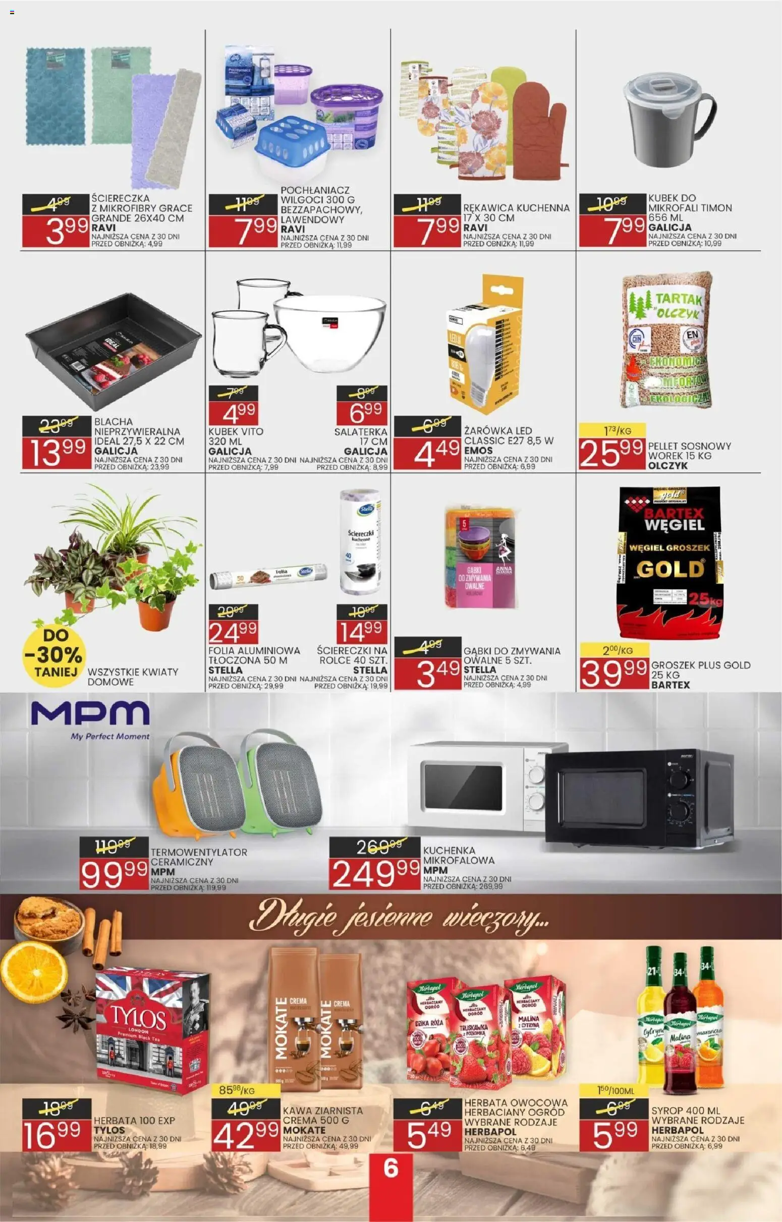 Wafelek Gazetka od 10.11.2025 | Strona: 6 | Produkty: Cytryna, Groszek, Kawa, Kwiaty