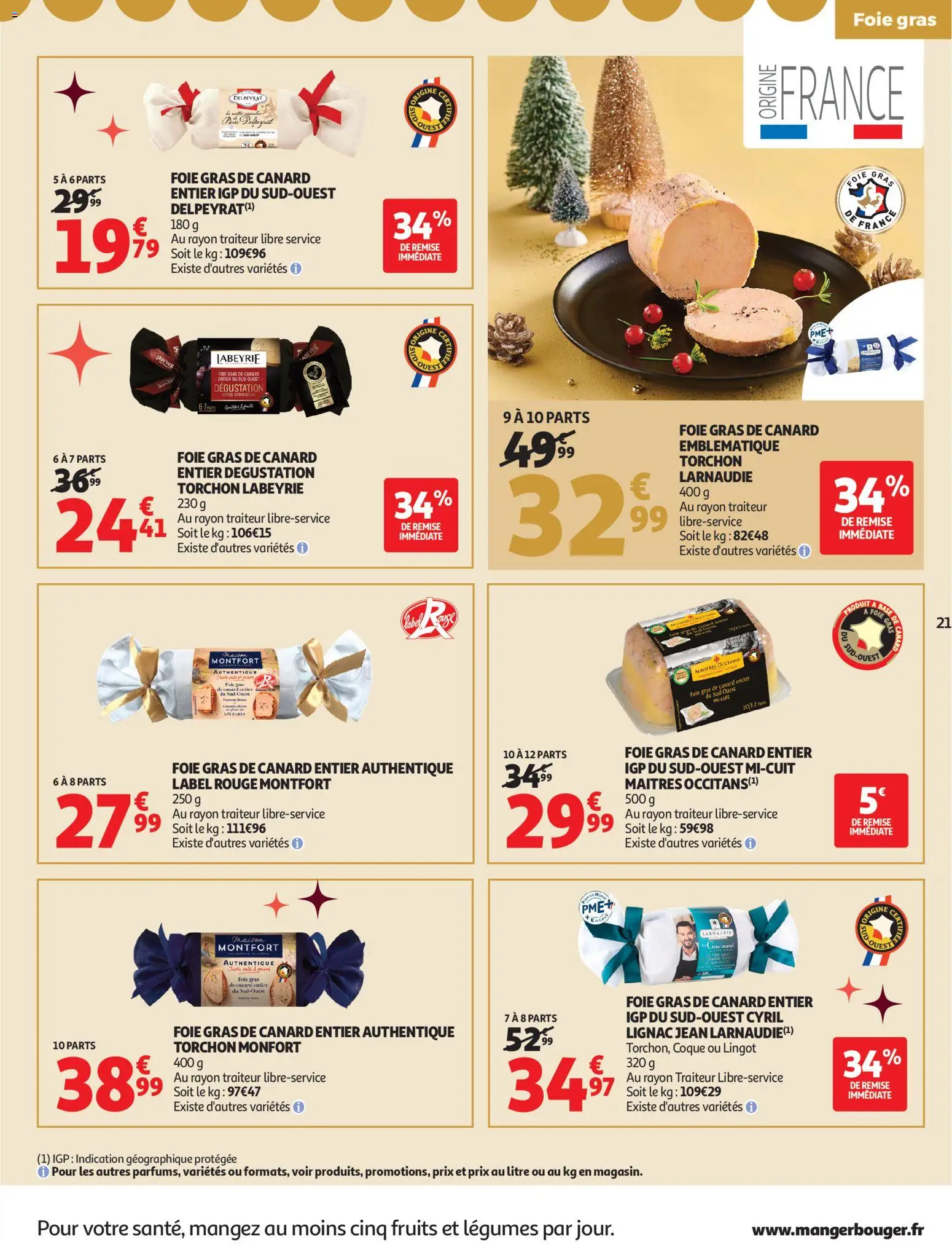 {H1} | Page: 21 | Produits: Foie Gras de Canard, Torchon, Gras de canard entier, Foie gras de canard entier