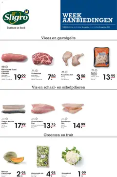 Sligro folder - Voorbeeld van een folder van Sligro, geldig van 19.08.2025