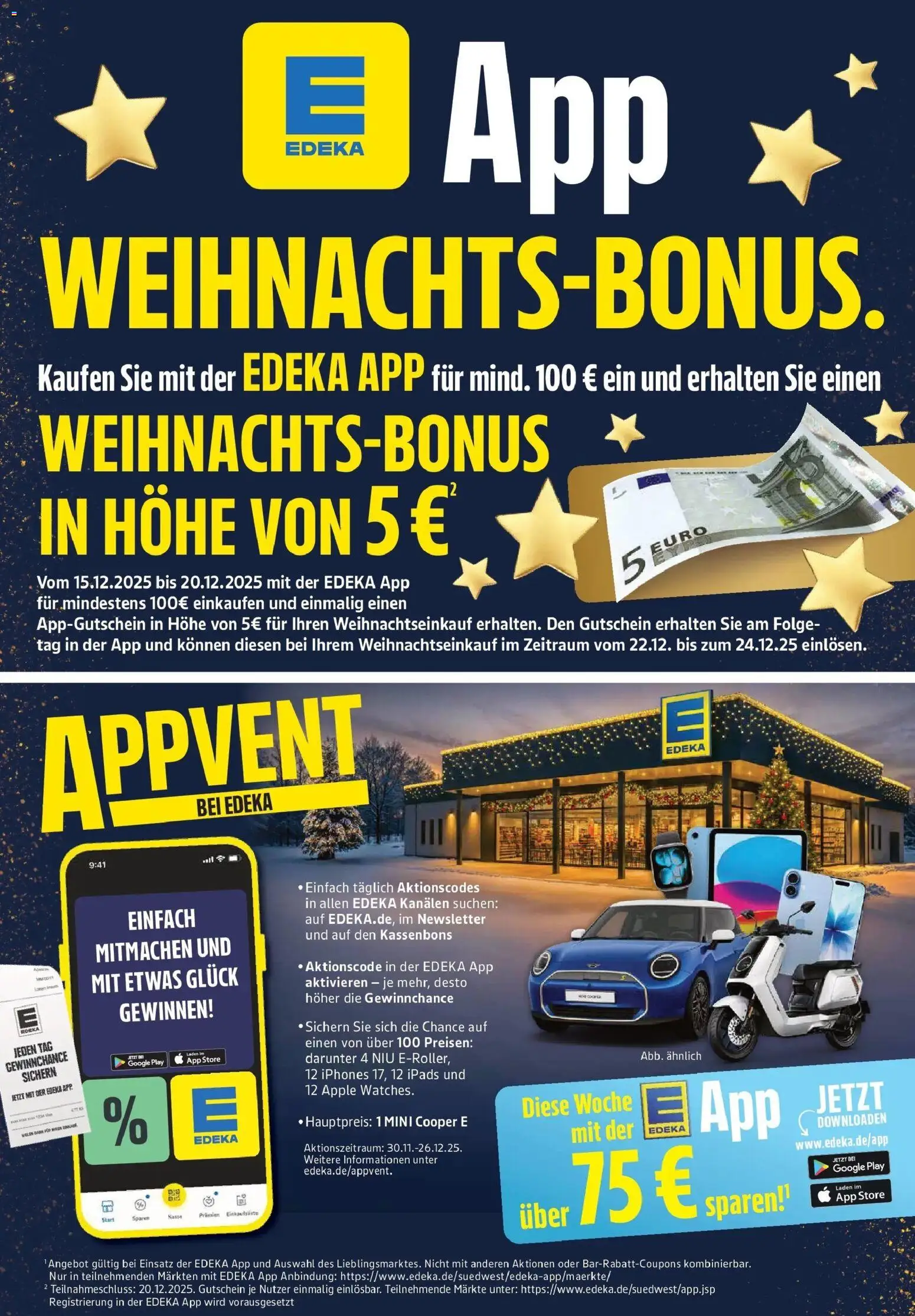 Edeka prospekt Emmendingen	 – gültig ab 15.12.2025 | Seite: 34 | Produkte: Apple