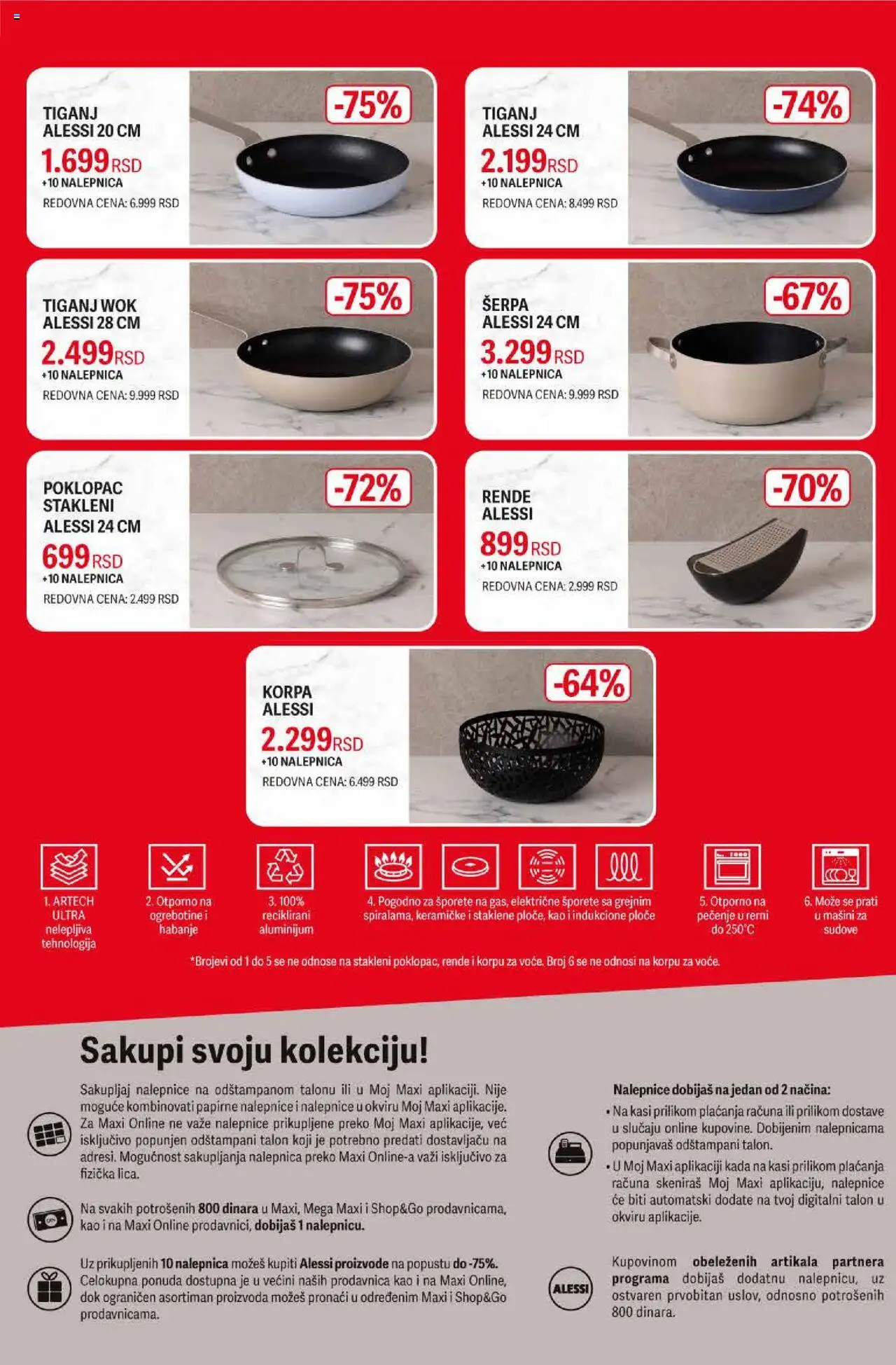 Tempo katalog - važi od 14.08.2025 | Strana: 3 | Proizvode: Korpa, Rende, Wok, Tiganj