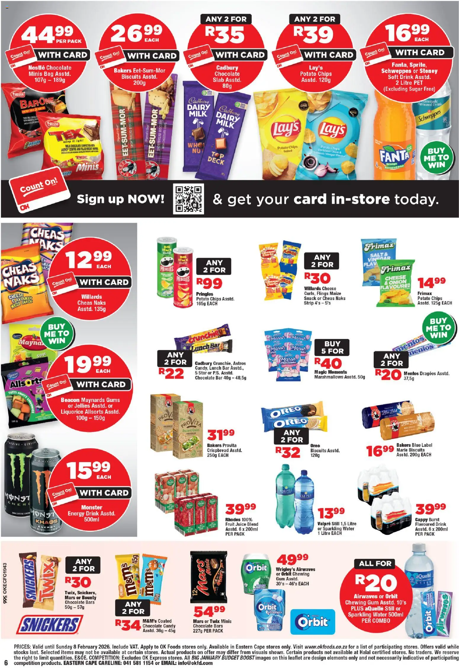 New OK Foods catalogue – valid from 21.01.2026 | Page: 6 | Products: Bag, Vinegar, Stoney, Salt