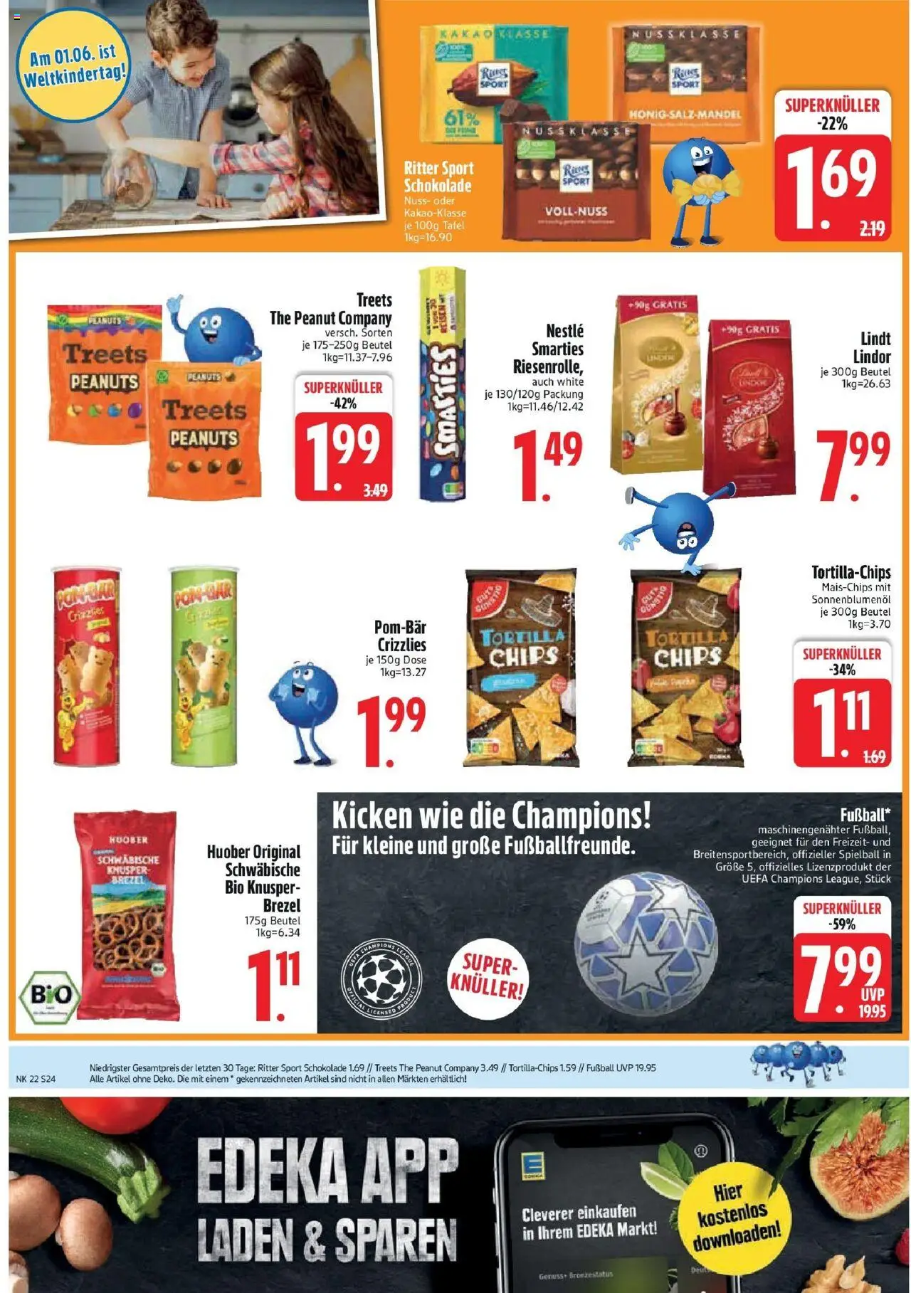 Edeka prospekt Bodenwöhr	 - gültig ab dem 25.05.2025 | Seite: 26 | Produkte: Schokolade, Ritter sport, POM-BÄR, Lindt