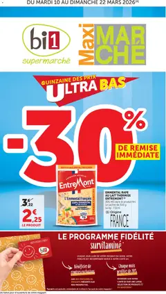 bi1 - Prévisualisation de bi1 catalogue maxi valide à partir de 10.03.2026