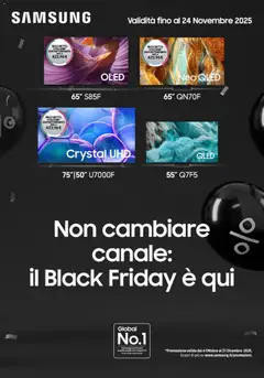 Anteprima del volantino Trony - Black Friday avviso valido a partire dal 13.11.2025
